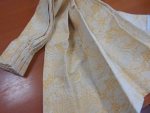 サンプルカーテンセール　広げたもの